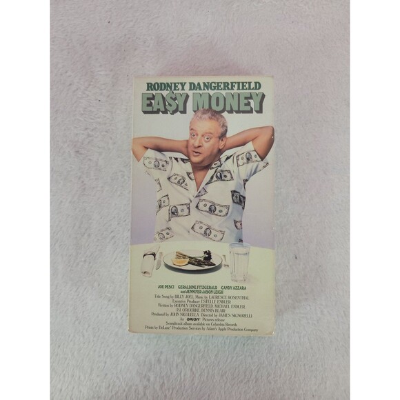 Easy Money Rodney Dangerfield Joe Pesci Comedy VHS Cassette Tape 1983 - Picture 1 of 9
